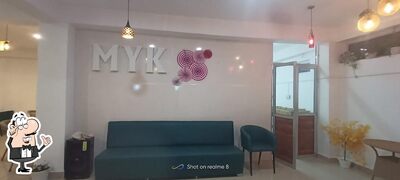 The interior of MYK FOOD POINT