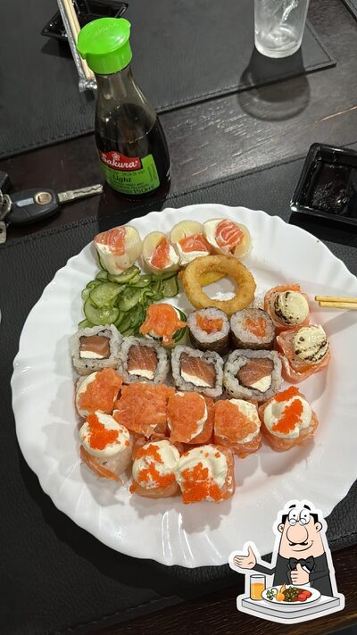Comida em Tui Sushi House