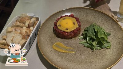 Comida em Restaurante do Italiano