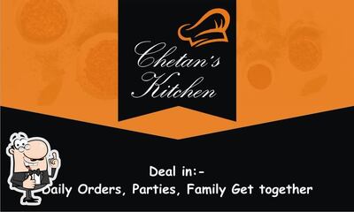 The advertisement displays information about Chetan's Kitchen