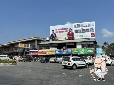 Take a look at the outside area of Devooty fast food