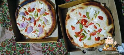 Order pizza at Farm Pizza