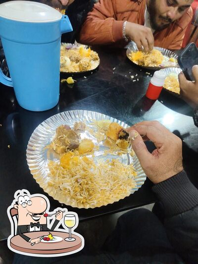 Food at Super Haji Biryani