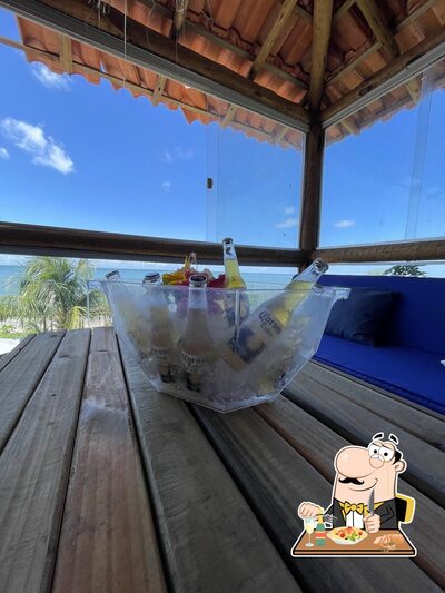Comida em Paraíso Beach