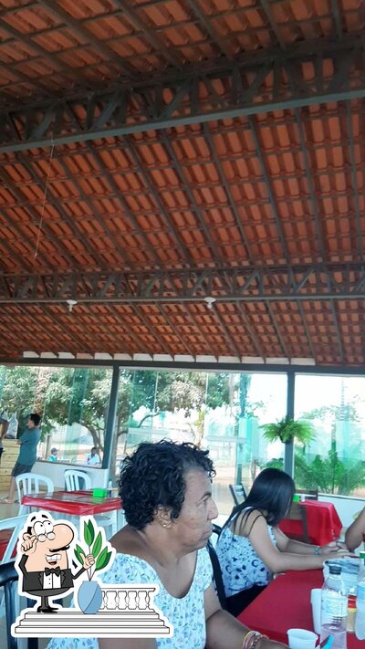 O exterior do Restaurante Rural