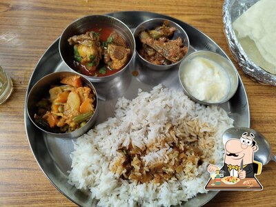 Food at National Restaurant