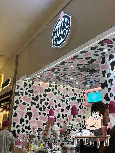 Veja imagens do interior do Milky Moo