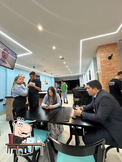 Veja imagens do interior do Pizzaria Mangaba