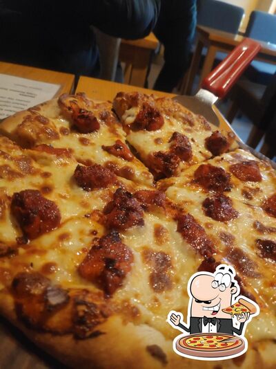 Pick various types of pizza
