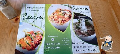 Food at Bar Sajgon