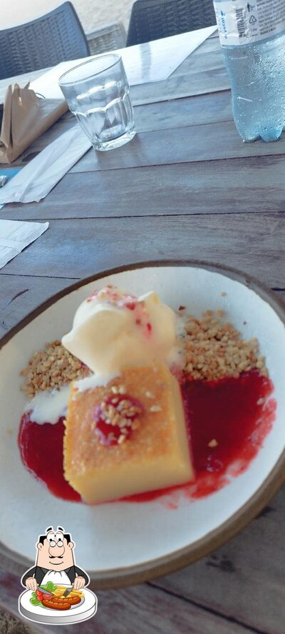 Comida em Brava Bubble Lounge Beach Park