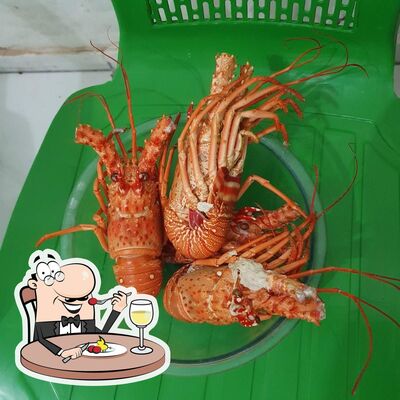 Comida em Barraca Por do Sol - Praia da Redona Icapuí - Ceará