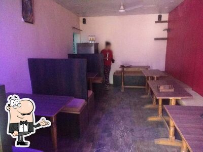 The interior of K Cube Restaurant