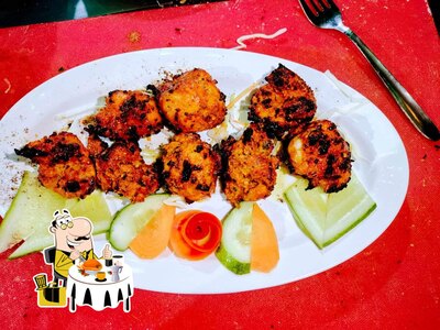 Food at Fernandes Hut