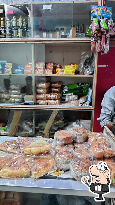 The interior of Meraj Bakery