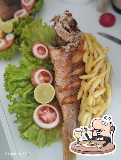 Comida em Atlântico bar, cabedelo