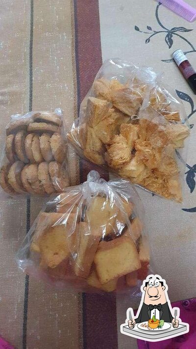 Food at Sai baba bakery