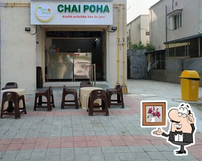 The interior of Chai Poha