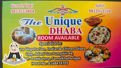 Food at The unique dhaba