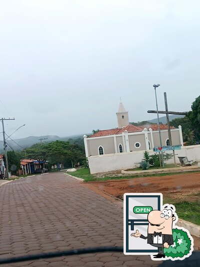 o exterior é uma característica importante do Restaurante E Pousada Beira Rio