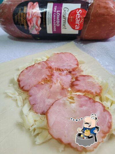 Comida em Pastel da Ka