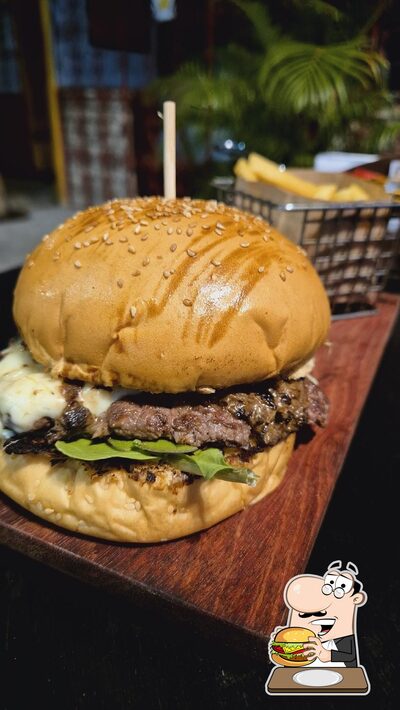 Delicie-se com um hambúrguer no Nômade Burger House