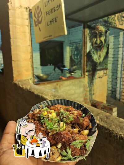 Food at Little Forest café