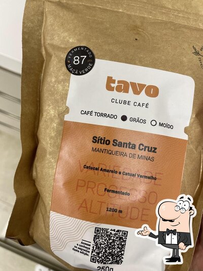 O interior do Tavo Clube Café