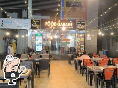 The interior of Food Garage