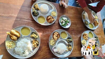 Meals at ASHA BENGALI DHABA