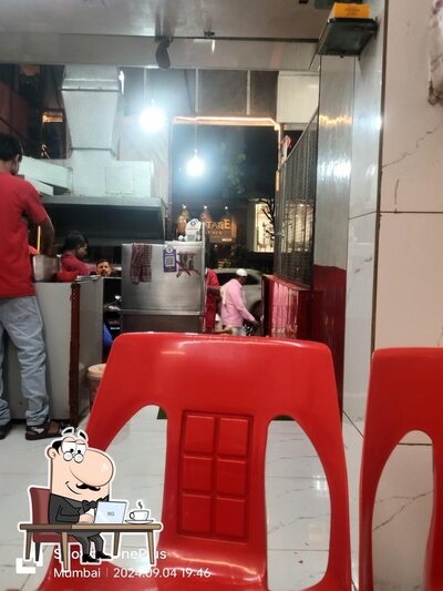 The interior of Maa Kaali Chinese Corner