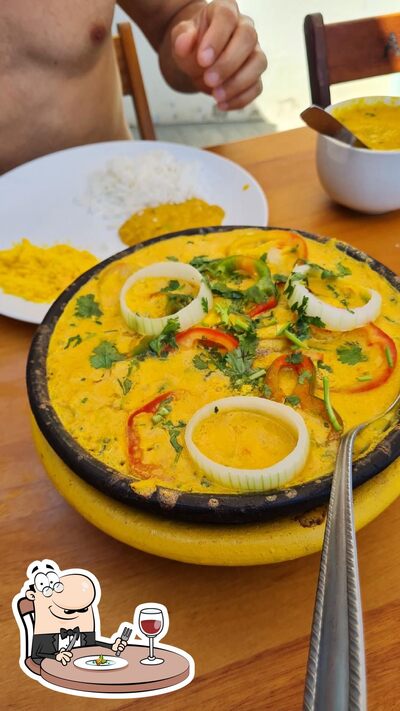 Comida em RESTAURANTE PÉ NA AREIA