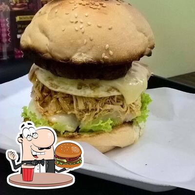 Delicie-se com um hambúrguer no MBG Hamburgueria