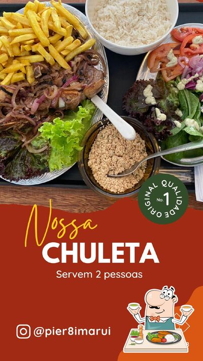 Platos en PIER8 GastroPub