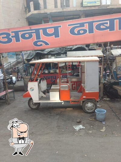 The exterior of Anoop Dhaba