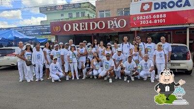 a área exterior é uma característica importante do Panificadora e Confeitaria O Rei do Pão