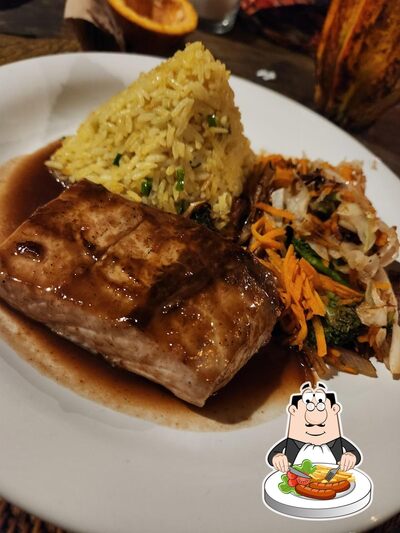 Comida em Manga Rosa Garden