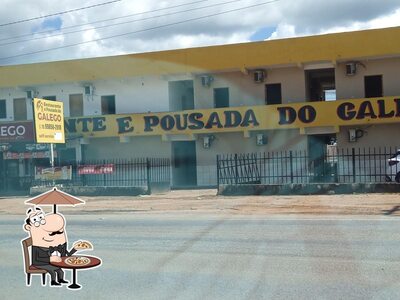 O exterior do Restaurante e Pousada do Galego