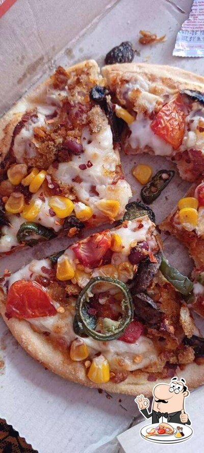 At Domino's Pizza, you can order pizza