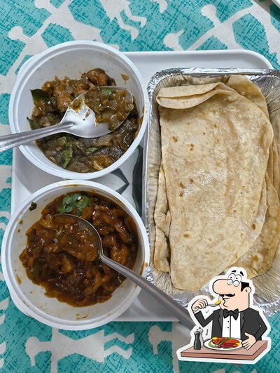 Food at kitchen