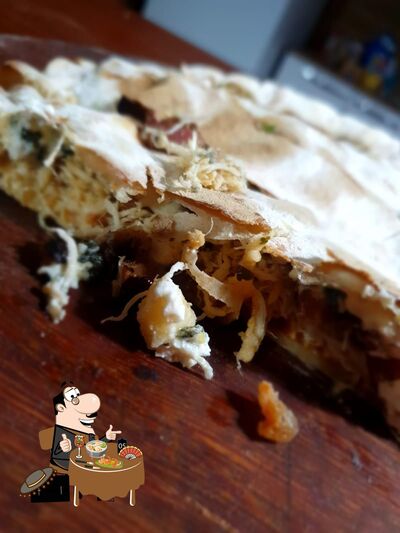 Comida em Underground Pizza