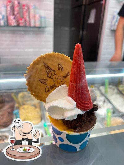 Cibo al Gelateria UniCono
