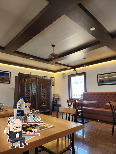 The interior of Flaming Grill