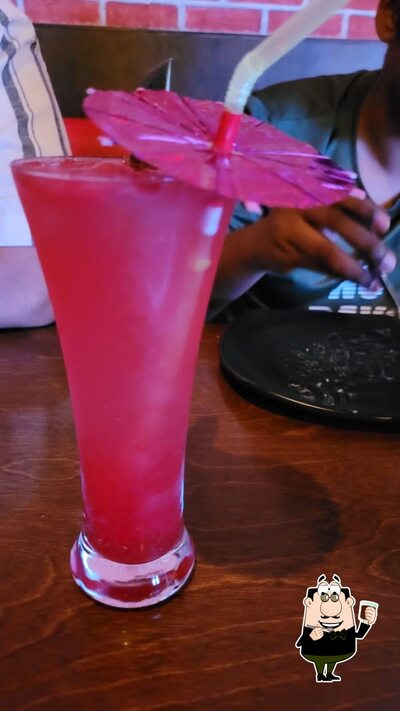You can order a drink from the menu