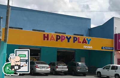 Descubra a área externa do Happy Play Festas