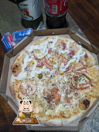 Consiga pizza no Pizzaria Açai da Praça