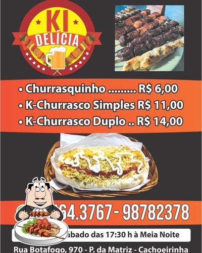 Comida em Ki delicia cozinha & espeto