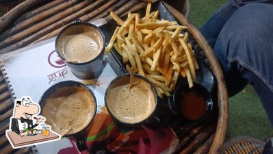Food at Gup Shup Cafe