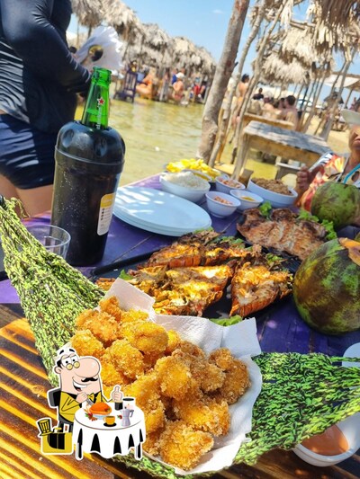 Comida em Barraca do Lucas