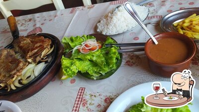 Platos en Rancho da Picanha